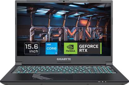 GIGABYTE G Series Intel Core i5 12th Gen 12450H - (16 GB/512 GB SSD/Windows 11 Home/6 GB Graphics/NVIDIA GeForce RTX 4050) G5 MF-F2IN313SH Gaming Laptop