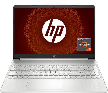 HP AMD Ryzen 5 Hexa Core 5500U - (16 GB/512 GB SSD/Windows 11 Home) 15s-eq2305AU Thin and Light Laptop