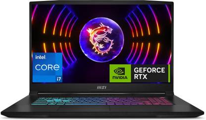 MSI Katana 17 Intel Core i7 12th Gen 12650H - (16 GB/1 TB SSD/Windows 11 Home/8 GB Graphics/NVIDIA GeForce RTX 4060/240 Hz) Katana 17 B12VFK-673IN Gaming Laptop