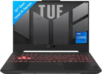 ASUS TUF Gaming F15 with 90Whr Battery Intel Core i7 12th Gen 12700H - (16 GB/1 TB SSD/Windows 11 Home/4 GB Graphics/NVIDIA GeForce RTX 3050/144 Hz/95 W) FX577ZC-HN192WS Gaming Laptop