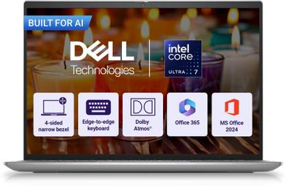 DELL Inspiron Intel Core Ultra 7 155H - (16 GB/1 TB SSD/Windows 11 Home) 5330 Thin and Light Laptop
