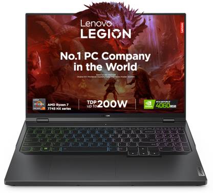 Lenovo Legion Pro 5 AMD Ryzen 7 Octa Core 7745HX - (16 GB/1 TB SSD/Windows 11 Home/8 GB Graphics/NVIDIA GeForce RTX 4060) 16ARX8 Gaming Laptop