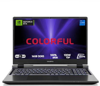 Colorful P15 Intel Core i7 12th Gen 12650H - (16 GB/512 GB SSD/Windows 11 Home/8 GB Graphics/NVIDIA GeForce RTX 4060) P15 23-HF76B16512E-G-IND Gaming Laptop