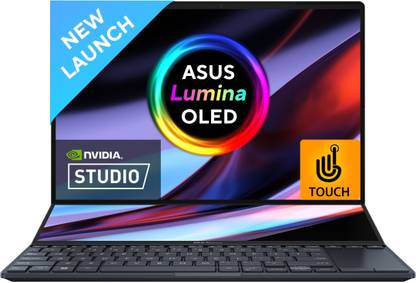 ASUS Zenbook Pro 14 Duo OLED For Creator, Intel H-Series Intel Core i5 13th Gen 13500H - (16 GB/1 TB SSD/Windows 11 Home/6 GB Graphics/NVIDIA GeForce RTX 4050/120 Hz/65 TGP) UX8402VU-MZ551WS Gaming Laptop