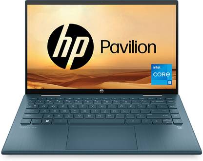 HP Pavilion Intel Core i5 11th Gen 1155G7 - (16 GB/512 GB SSD/Windows 11 Home) 14-dy1049TU Thin and Light Laptop