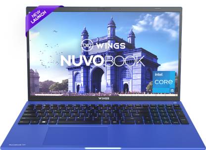 WINGS Nuvobook V1 Aluminium Alloy Metal Body Intel Intel Core i5 11th Gen 1155G7 - (8 GB/512 GB SSD/Windows 11 Home) WL-Nuvobook V1-BLU Thin and Light Laptop