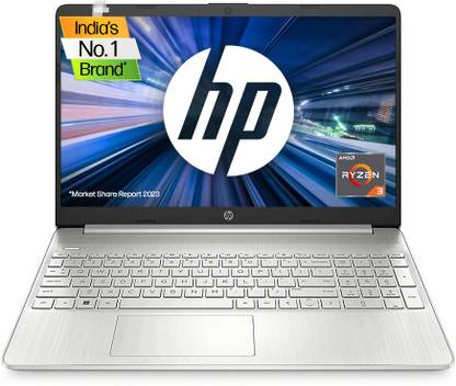 HP 15s AMD Ryzen 3 Dual Core 3250U - (8 GB/512 GB SSD/Windows 11 Home) 15s- eq1580AU Thin and Light Laptop