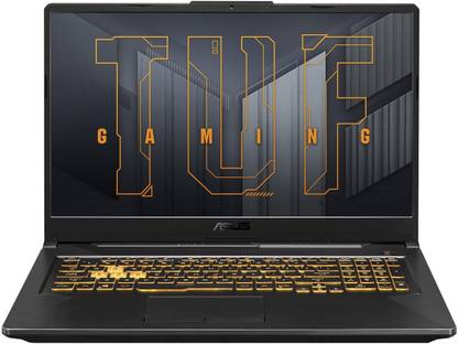 ASUS TUF Gaming A17 with 90Whr Battery AMD Ryzen 5 Hexa Core AMD R5-4600H - (8 GB/512 GB SSD/Windows 11 Home/4 GB Graphics/NVIDIA GeForce GTX 1650/144 Hz) FA706IHRB-HX041W Gaming Laptop