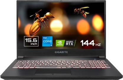 GIGABYTE G5 GD Intel Core i5 11th Gen 11400H - (16 GB/512 GB SSD/Windows 11 Home/4 GB Graphics/NVIDIA GeForce RTX 3050/144 Hz) RC45GD Gaming Laptop
