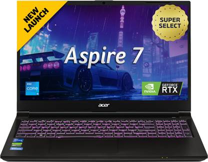 Acer Aspire 7 Intel Core i7 13th Gen 13620H - (16 GB/512 GB SSD/Windows 11 Home/6 GB Graphics/NVIDIA GeForce RTX 3050/144 Hz) A715-79G Gaming Laptop