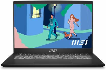 MSI Intel Core i3 12th Gen 1215U - (8 GB/512 GB SSD/Windows 11 Home) Modern 14 C12M-269IN Thin and Light Laptop
