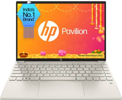 [For SBI Credit Card] HP Pavilion Aero (2023) Ryzen 5 Hexa Core 7535U – (16 GB/512 GB SSD/Windows 11 Home) 13-BE2055AU Thin and Light Laptop  (13.3 Inch, Warm Gold, 0.97 Kg, With MS Office)