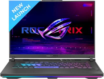 ASUS ROG Strix G16 with 90WHr Battery Intel HX-Series Intel Core i5 13th Gen 13450HX - (16 GB/1 TB SSD/Windows 11 Home/6 GB Graphics/NVIDIA GeForce RTX 4050/165 Hz/140 TGP) G614JU-N3221WS Gaming Laptop