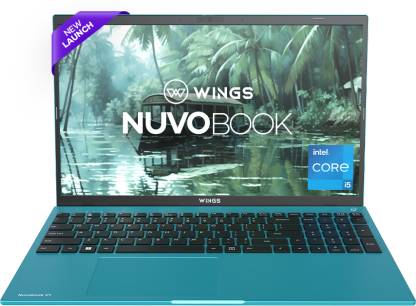 WINGS Nuvobook V1 Aluminium Alloy Metal Body Intel Intel Core i5 11th Gen 1155G7 - (8 GB/512 GB SSD/Windows 11 Home) WL-Nuvobook V1-GRN Thin and Light Laptop