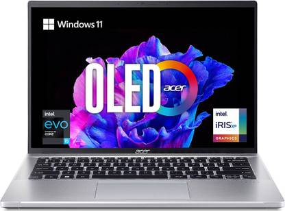 Acer Swift Go 14 EVO OLED Intel Core i5 13th Gen 13500H - (16 GB/512 GB SSD/Windows 11 Home) SFG14-71-58UB Thin and Light Laptop