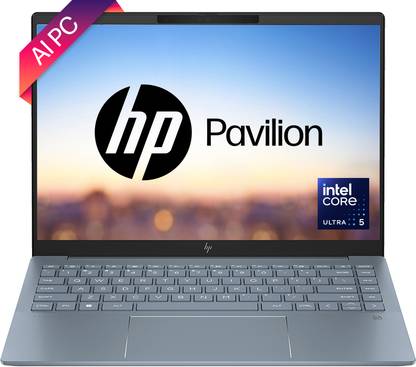 HP Pavilion Plus AI PC Intel Core Ultra 5 125H - (16 GB/512 GB SSD/Windows 11 Home) 14-ew1082TU Thin and Light Laptop