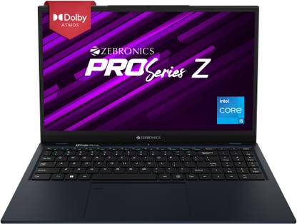 ZEBRONICS Pro Series Z Intel Core i5 12th Gen 1235U - (8 GB/512 GB SSD/Windows 11 Home) ZEB-NBC 4S Thin and Light Laptop