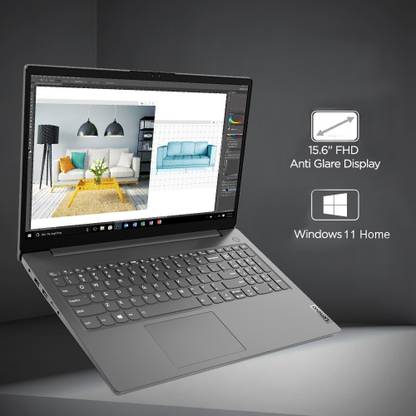 Lenovo Intel Core i7 12th Gen 1255U - (16 GB/512 GB SSD/Windows 11 Home) V15 G3 IAP Thin and Light Laptop