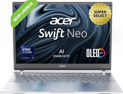 Acer Swift Neo OLED AI PC Intel Core Ultra 5 115U - (16 GB/512 GB SSD/Windows 11 Home) SFN14-54H Thin and Light Laptop