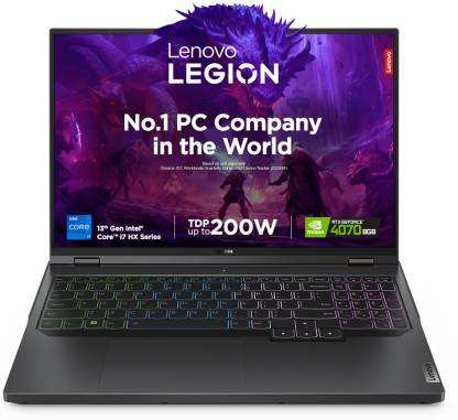 Lenovo Legion Pro 5 Intel Core i7 13th Gen 13700HX - (32 GB/1 TB SSD/Windows 11 Home/8 GB Graphics/NVIDIA GeForce RTX 4070) 16IRX8 Gaming Laptop