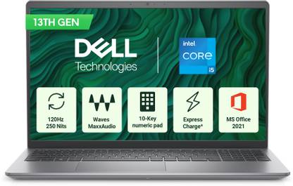 DELL 15 Intel Core i5 13th Gen 1334U - (8 GB/512 GB SSD/Windows 11 Home) 3530 Thin and Light Laptop