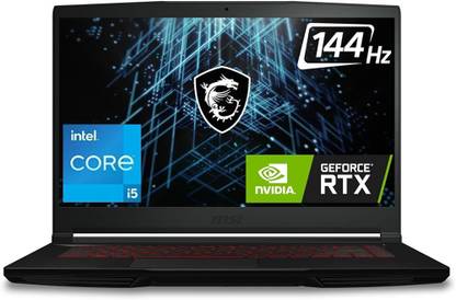 MSI GF63 Intel Core i5 11th Gen 11260H - (16 GB/512 GB SSD/Windows 11 Home/4 GB Graphics/NVIDIA GeForce RTX 3050/144 Hz) GF63 THIN 11UC-1474IN Gaming Laptop