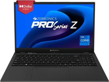 ZEBRONICS Pro Series Z Intel Core i7 12th Gen 1255U - (16 GB/512 GB SSD/Windows 11 Home) ZEB-NBC 5S Thin and Light Laptop