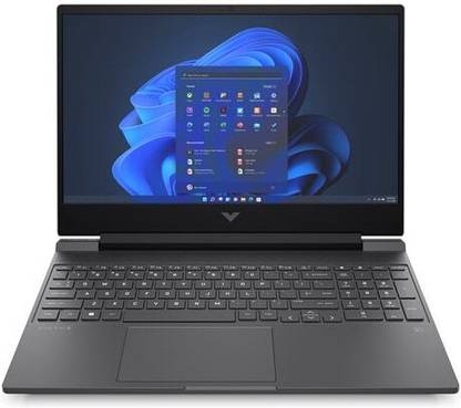 HP Victus AMD Ryzen 5 Hexa Core 5600H - (8 GB/512 GB SSD/Windows 11 Home/4 GB Graphics/AMD Radeon RX 6500M) 15-fb0185AX Gaming Laptop