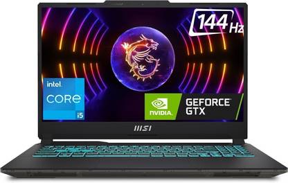 MSI Cyborg 15 Intel Core i5 12th Gen 12450H - (16 GB/512 GB SSD/Windows 11 Home/4 GB Graphics/NVIDIA GeForce RTX 2050/144 Hz) Cyborg 15 A12UCX-264IN Gaming Laptop