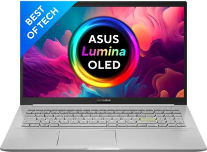 ASUS VivoBook K15 OLED AMD Ryzen 7 Octa Core AMD R7-5700U - (16 GB/512 GB SSD/Windows 11 Home) KM513UA-L713WS Thin and Light Laptop
