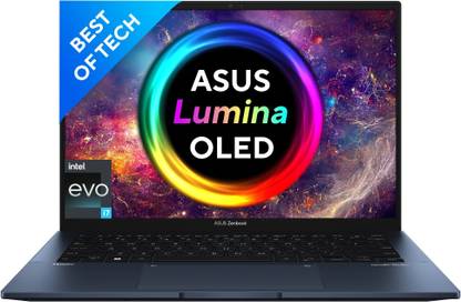 ASUS Zenbook 14 OLED Intel EVO P-Series Intel Core i7 12th Gen 1260P - (16 GB/512 GB SSD/Windows 11 Home) UX3402ZA-KM731WS Thin and Light Laptop