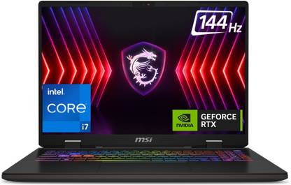 MSI Sword 16 HX Intel Core i7 14th Gen 14700HX - (16 GB/1 TB SSD/Windows 11 Home/6 GB Graphics/NVIDIA GeForce RTX 4050/144 Hz) Sword 16 HX B14VEKG-210IN Gaming Laptop