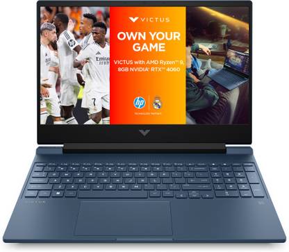 HP Victus AMD Ryzen 9 Octa Core 8945HS - (16 GB/1 TB SSD/Windows 11 Home/8 GB Graphics/NVIDIA GeForce RTX 4060) 15-fb3025AX Gaming Laptop