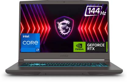 MSI Thin 15 Intel Core i7 13th Gen 13620H - (16 GB/1 TB SSD/Windows 11 Home/6 GB Graphics/NVIDIA GeForce RTX 4050/144 Hz) Thin 15 B13VE-1800IN Gaming Laptop