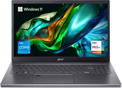 Acer Aspire 5 15 Intel Core i5 13th Gen 1335U - (8 GB/512 GB SSD/Windows 11 Home) A515-58M Thin and Light Laptop