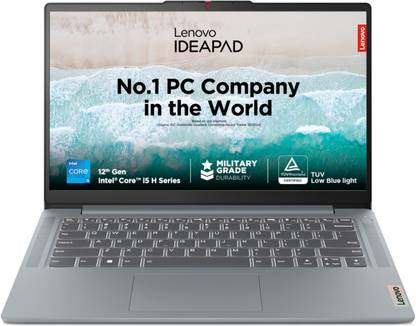 Lenovo IdeaPad Slim 3 Intel Core i5 12th Gen 12450H - (8 GB/512 GB SSD/Windows 11 Home) 14IAH8 Thin and Light Laptop
