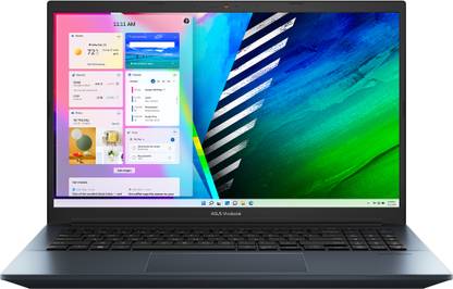 ASUS Vivobook Pro 15 OLED AMD Ryzen 5 Hexa Core AMD Ryzen 5 5600H - (16 GB/512 GB SSD/Windows 11 Home/NVIDIA GeForce RTX 3050) M3500QC-L1501WS Gaming Laptop