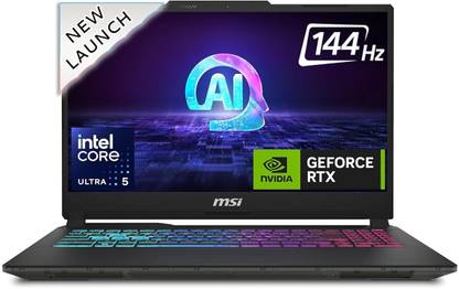 MSI CYBORG Intel Core Ultra 5 14 CORE - (16 GB/1 TB SSD/Windows 11 Home/6 GB Graphics/NVIDIA GeForce RTX DETIGATED/144 Hz) 15 AI A1VEK-051IN Gaming Laptop
