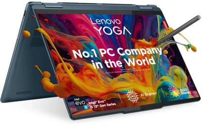 Lenovo Yoga 7 13th Gen 1340P WUXGA OLED Intel Core i5 13th Gen 1340P - (16 GB/512 GB SSD/Windows 11 Home) 14IRL8 2 in 1 Laptop