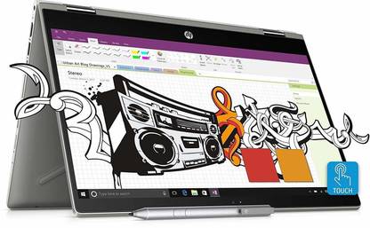 HP Pavilion x360 Intel Core i3 8th Gen 8130U - (4 GB/1 TB HDD/8 GB SSD/Windows 11 Home) 14-cd0077TU 2 in 1 Laptop