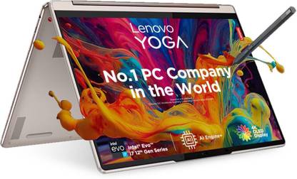 Lenovo Yoga 9 4K OLED Intel Core i7 12th Gen 1280P - (16 GB/1 TB SSD/Windows 11 Home) 14IAP7 Thin and Light Laptop