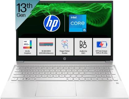 HP Pavilion Intel Core i5 13th Gen 1340P - (16 GB/512 GB SSD/Windows 11 Home) 15-eg3079TU Thin and Light Laptop