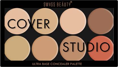 SWISS BEAUTY Studio cover ultra base Contour Palette Concealer