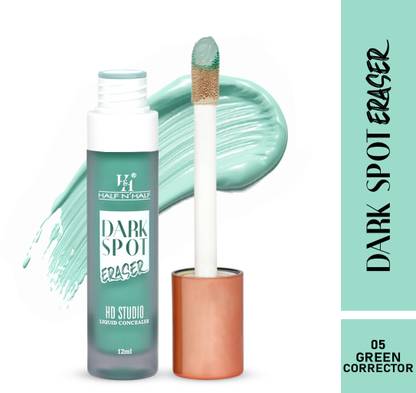 Half N Half Dark Sport Eraser HD Liquid Concealer Creamy Texture High Coverage Light Weight Concealer