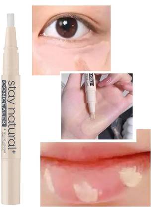 HUZURLU Concealer Pen Brush Long Lasting  Concealer