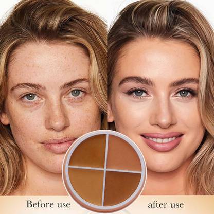 SILDUST 4-In-1 Concealer for Hydrated Skin and Natural-Looking Finish Concealer