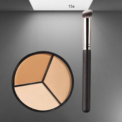 Morbee Concealer Contour Palette Brush,3 In 1 Color Correcting Highlight Concealer a15 Concealer