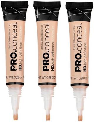 Luster Shine Full Coverage Acne Spot Dark Circles Dart Beige Color Corrector  Concealer