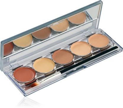 MARS 5 Color Matte Finish Waterproof Contour Palette  Concealer