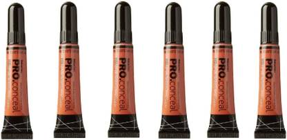 Makeup Fever Pro Conceal High-Definition Concealer pack of 6 Concealer